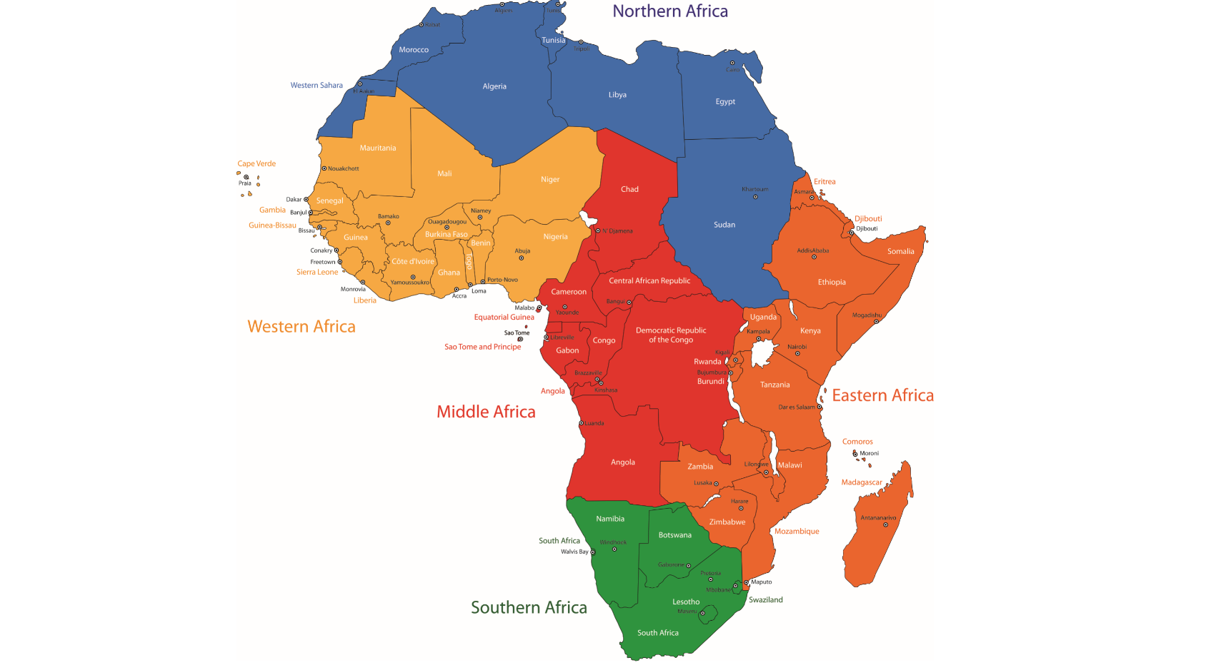 carte afrique images