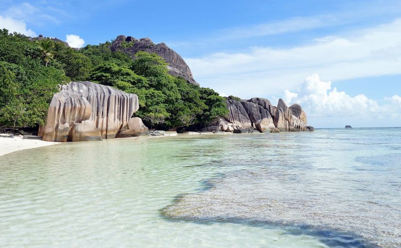 Carte des îles d’Afrique : Seychelles, Madagascar, Réunion